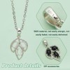 PH PandaHall 925 Sterling Silver Pendant Bowl with Blank Bezel