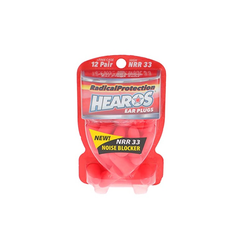 Hearos Tapones auditivos de espuma de protección radical, protección auditiva,