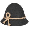 Traditional Schinderhannes Hat Alpine Oktoberfest (54 cm - Anthracite)
