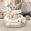 Kids Interactive Whack Toy Educational Sound Light Animal Shape Hammering