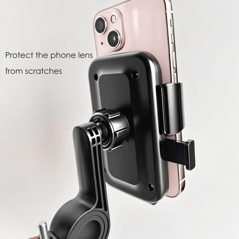 YTDSUP Bike Phone Holder 2 Pack, Mountain Motorcycle Phone Mount,