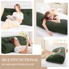 Sasttie Headboard Pillow Full, Wedge Pillow Headboard for Sitting Up