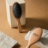Boar Bristle Hair Brush - Natural Beechwood Detangling Brush |