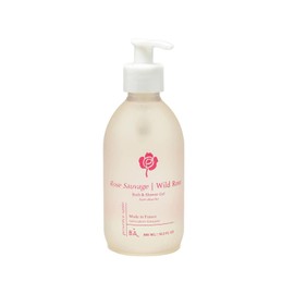 Provence Sante Shower Gel - Cleansing & Deep Nourishing Body Wash Extra Hydrating Dry, Rough Sensitive Skin Cleanses & Moisturizes 10.2 Oz (Wild Rose)