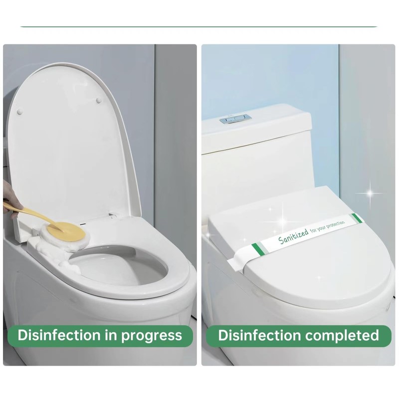Germiwipe Printed Toilet Seat Band,toilet seat strips,Paper,(Case of 1000),16.5 Inch
