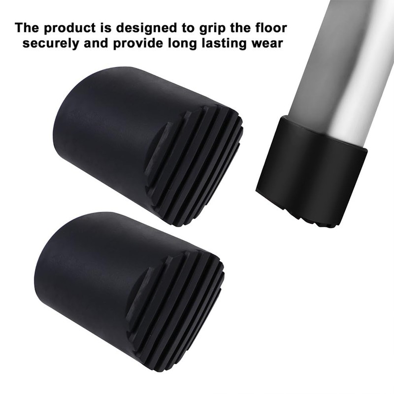 FOYTOKI Ladder Pads: 4pcs Ladder Feet Cover Non-Slip Rubber Step