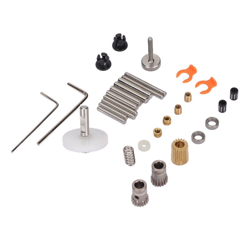 Double Pulley Extruder Kit Double Concave Gear Design Stable Feed