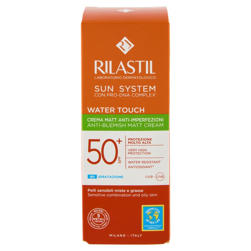Rilastil Sun System Water Touch Fluid Comfort Moisturising and Antioxidant