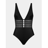 CUPSHE Women's One Piece Swimsuit Tummy Control Bathing Suit Deep