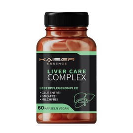 Liver Care Complex | Supplement | 60 Kaps. | Nahrungsergänzung für eine gesündere Leber