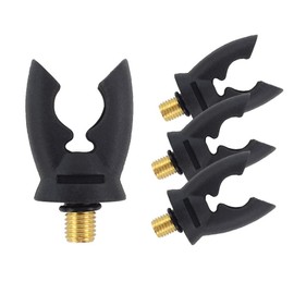 Hirisi Tackle 4 x Carp Fishing Rod Rest Head Rubber Gripper for All Rod Holders Carp Coarse Fishing Accessories (Pack of 4)
