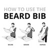 BEARD KING Beard King Beard Bib Apron - Shaving Set