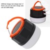 LED Solar Charging Bulb Lamp IPX4 Waterproof USB Rechargeable Super