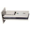90 Degree Bathroom Door Clip Stainless Steel DoubleSided Shower Glass