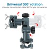 MOVKZACV Umbrella Bracket 360 Degree Rotation Universal Bracket Umbrella Stand