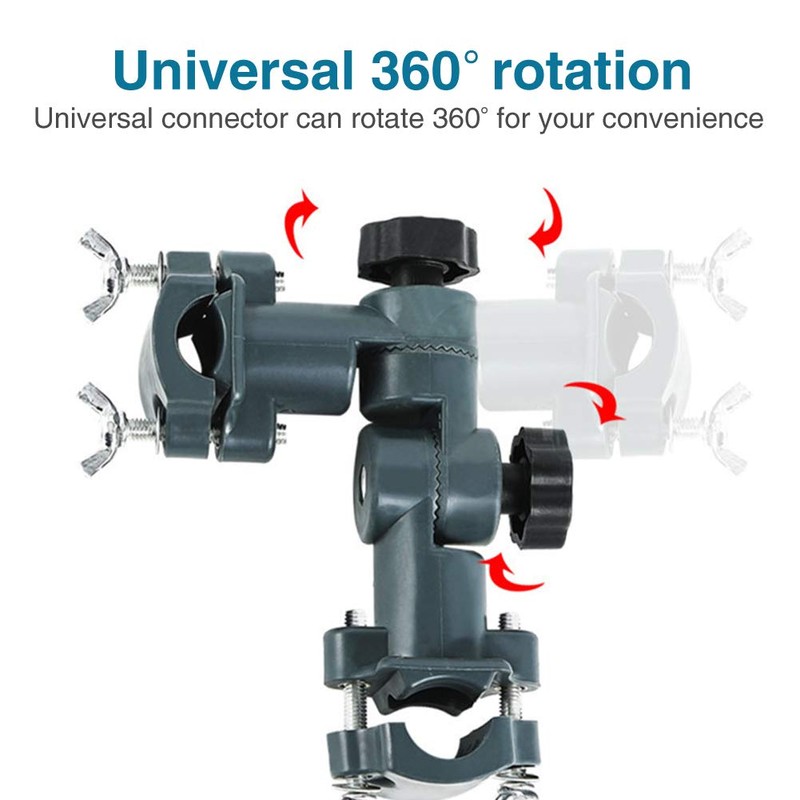 MOVKZACV Umbrella Bracket 360 Degree Rotation Universal Bracket Umbrella Stand
