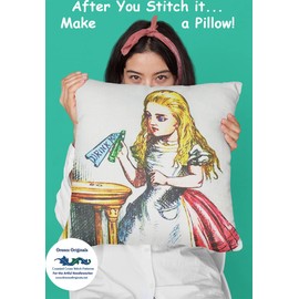 Orenco Originals Alice from Alice Adventure by Sir John Tenniel Counted Cross Stitch Pattern