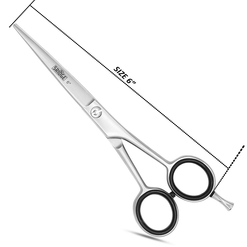Professional hairdressing scissors made of stainless steel