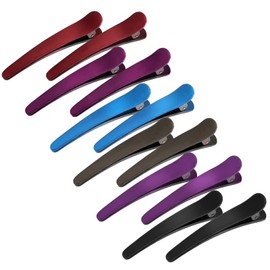 12 PCS Hair Clips for Styling Sectioning, YISSION 3 Inch Alligator Hair Clips Hair Barrettes No Crease Duck Billed Hair Clip, Hair Styling Accessories for Women Girls