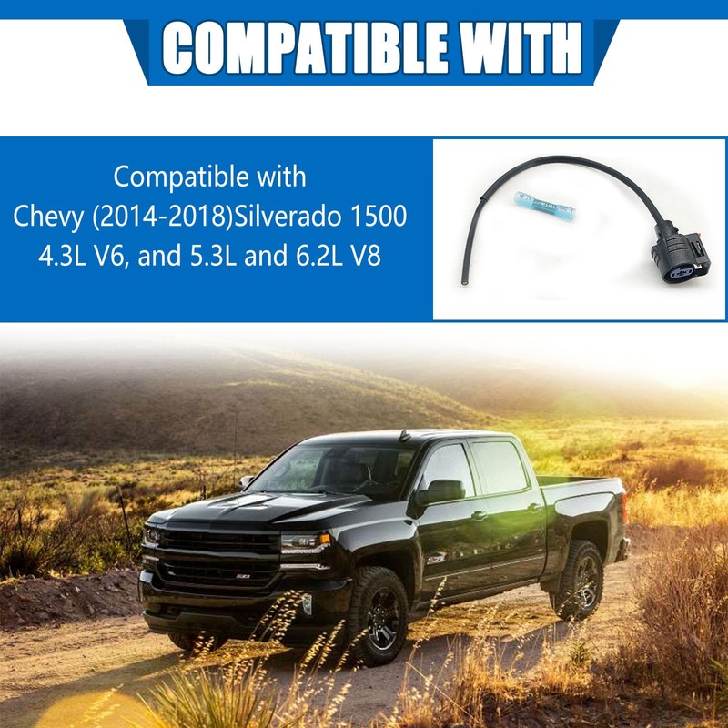 Icyhaws Starter Pigtail Connector Harness Plug, Replaces# PT2974, H7155, 19300471,
