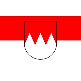 2 x Sticker Flag of Franconia 8 x 5 cm Car Sticker Car Sticker Flag