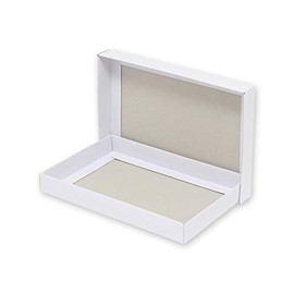 Shimojima Haiko DX White Plain Box G-4 10P for Handkerchiefs #6815001 10pcs