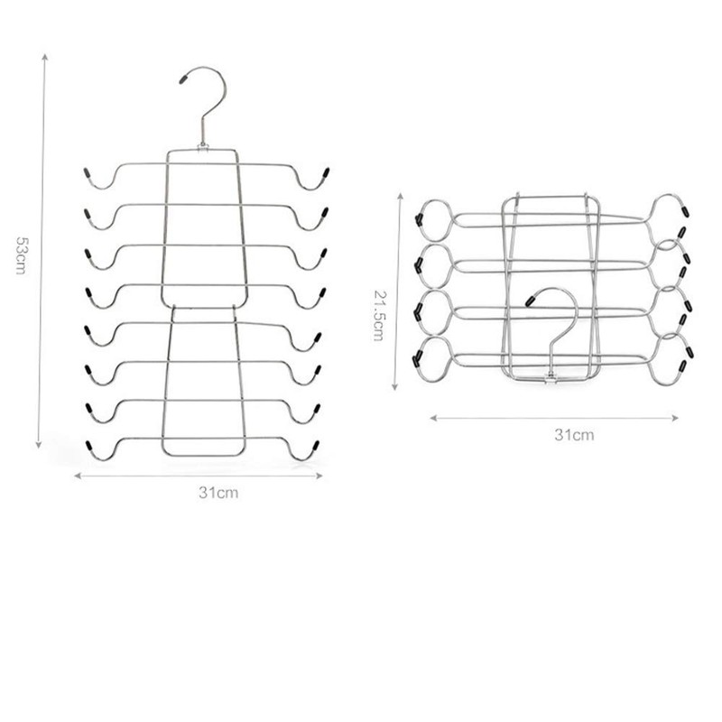 Aptech Tank Tops Camisole Clothes Hanger Closet Organizer for Metal