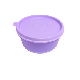 Tupperware Sommer Drops Bowl with Hanging Lid Leak-Proof Hitparade Fresh Drops 350 ml 350 ml Food Storage Container (Purple 250 ml)