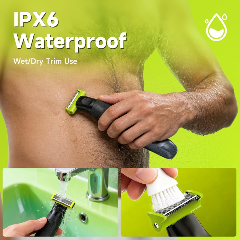 Body Hair Trimmer for Men Pubic Hair Trimmer