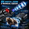 Night Vision Binoculars for Outdoor Viewing – 4K Recording, 8X