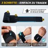 CAMBIVO Wrist Bandages Strength Training, Pack of 2 Adjustable Wrist