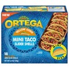 Ortega Mini Taco Slider Shells 126g