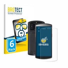 BROTECT Screen Protectors for Urovo DT50 5.7 Inch (Display + Camera) Ultra Clear (Pack of 6)