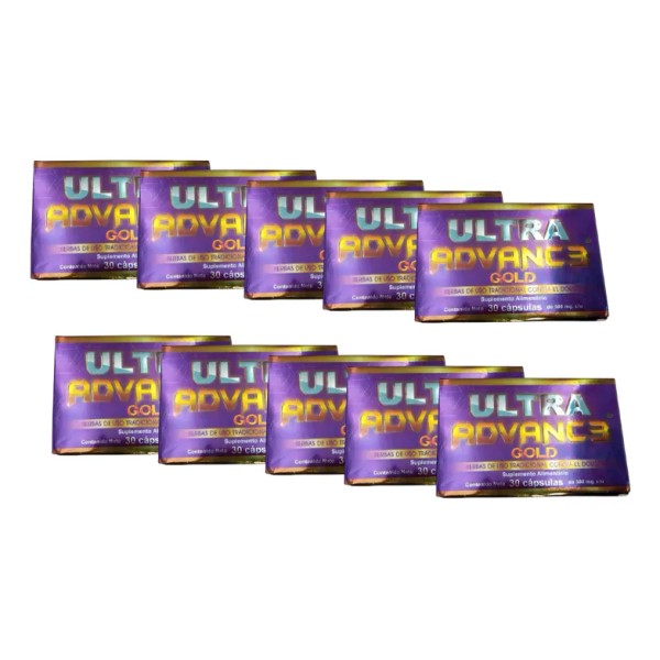 Ultra Advanc3 Gold Alivio Para Articulaciones Huesos Pack 10