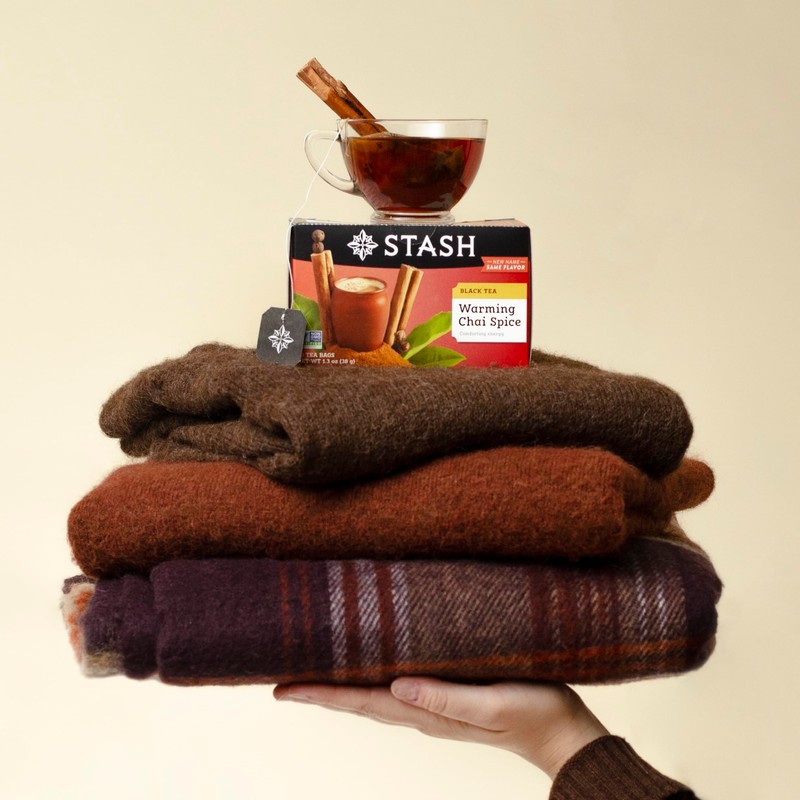 Stash Tea Chai Spice Black Tea, 6 Boxes with 20