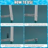 30-1/2 inch Pool Cover Tool,Stainless Steel Swimming Pool Rod,Pool Safety