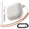 Brujula Case for AirPods 4 Case Silicone Protective Cover [Active