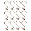 Utopia Alley Shower Hooks - Shower Curtain Rings for Bathroom