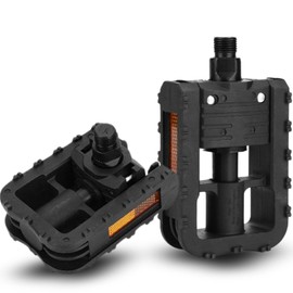 Bike Pedal Jadeshay 2Pcs Mountain Bike Pedals Bike Folding Bike Bicycle Pedals Outdoor Cycling Accessory Parts Folding Pedals,for Bikes Road Mountain Bicycle