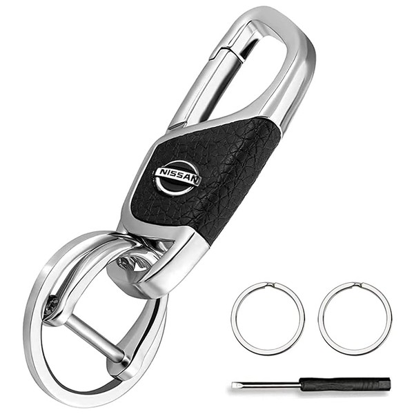 Fengya Key Chain, Key Ring, Car Key Holder, Durable Metal,