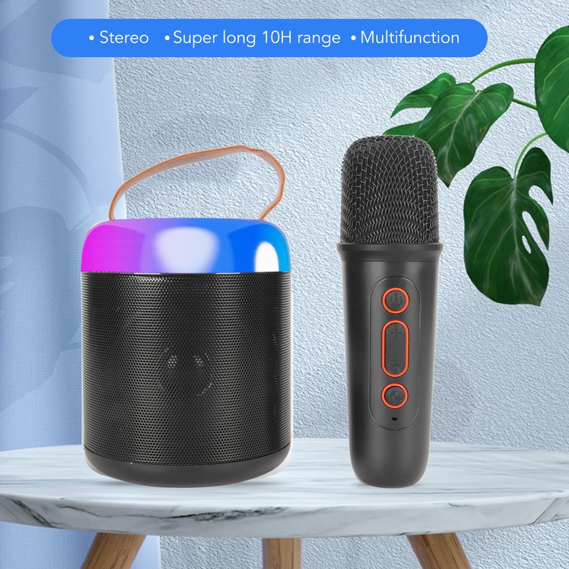 RGB Speaker 16 Light Beads Lightweight Compact Portable Bluetooth Speaker