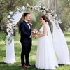 Garden Arch Trellis for Wedding Arch Frame, Climbing Plants, Decorative