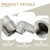 Bwintech 3 Pcs 90 Degree 3/4" Female to 3/4" Male