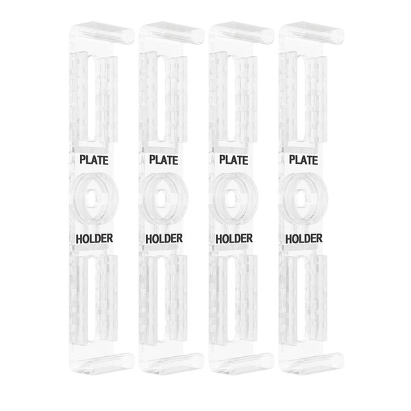 PLATEHOLDER® Original – Frameless Universal Number Plate Holder – Invisible