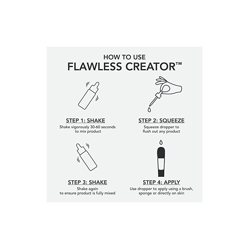 Dermablend Flawless Creator Base lquida multiuso, 29.57 ml -, 90N