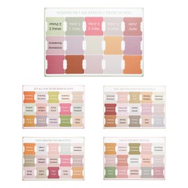 Tabanzhe Bible Tabs 75PCS Bible Tabs Index Stickers for Women Men Study Journaling Supplies Large Print Laminated Tab Christian Gift with Positioning Guide and Blank(Style A)