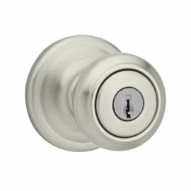 Kwikset 400CN 15 RCAL RCS 160TP  Keyed Entry with Turn-Button Knob