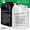 DMSOSTORE Black 1 Gallon Empty Plastic (HDPE) F-Style Jug |