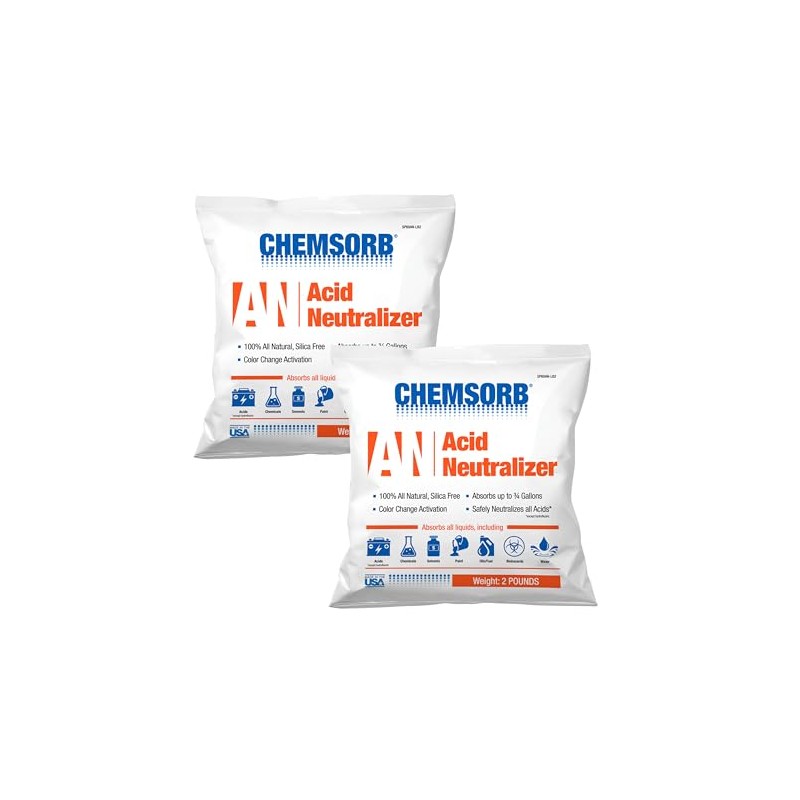 CHEMSORB an - Acid Neutralizing Absorbent, 2 Pound Bag -