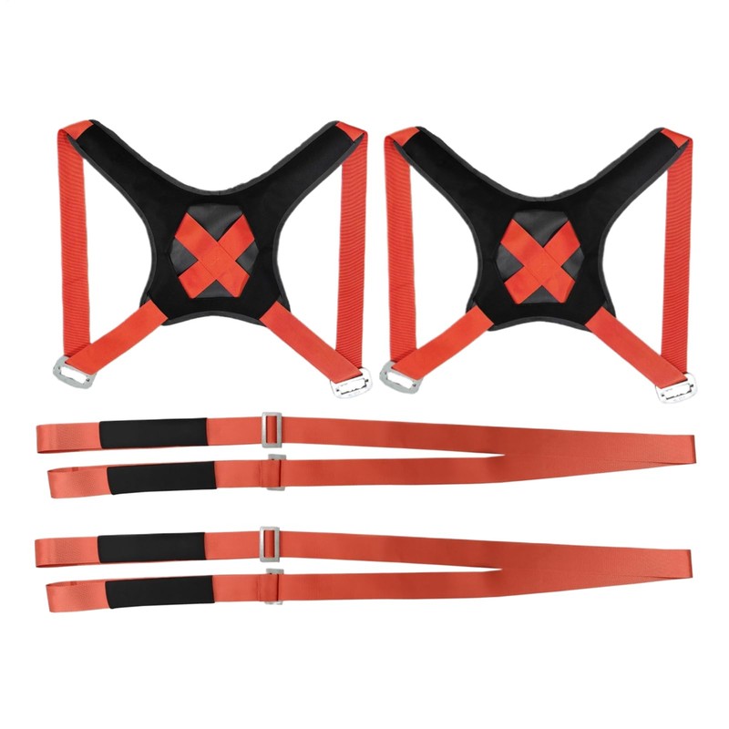 Moving Straps - 2-Person Forearm Lifting Harness | Portable Adjustable
